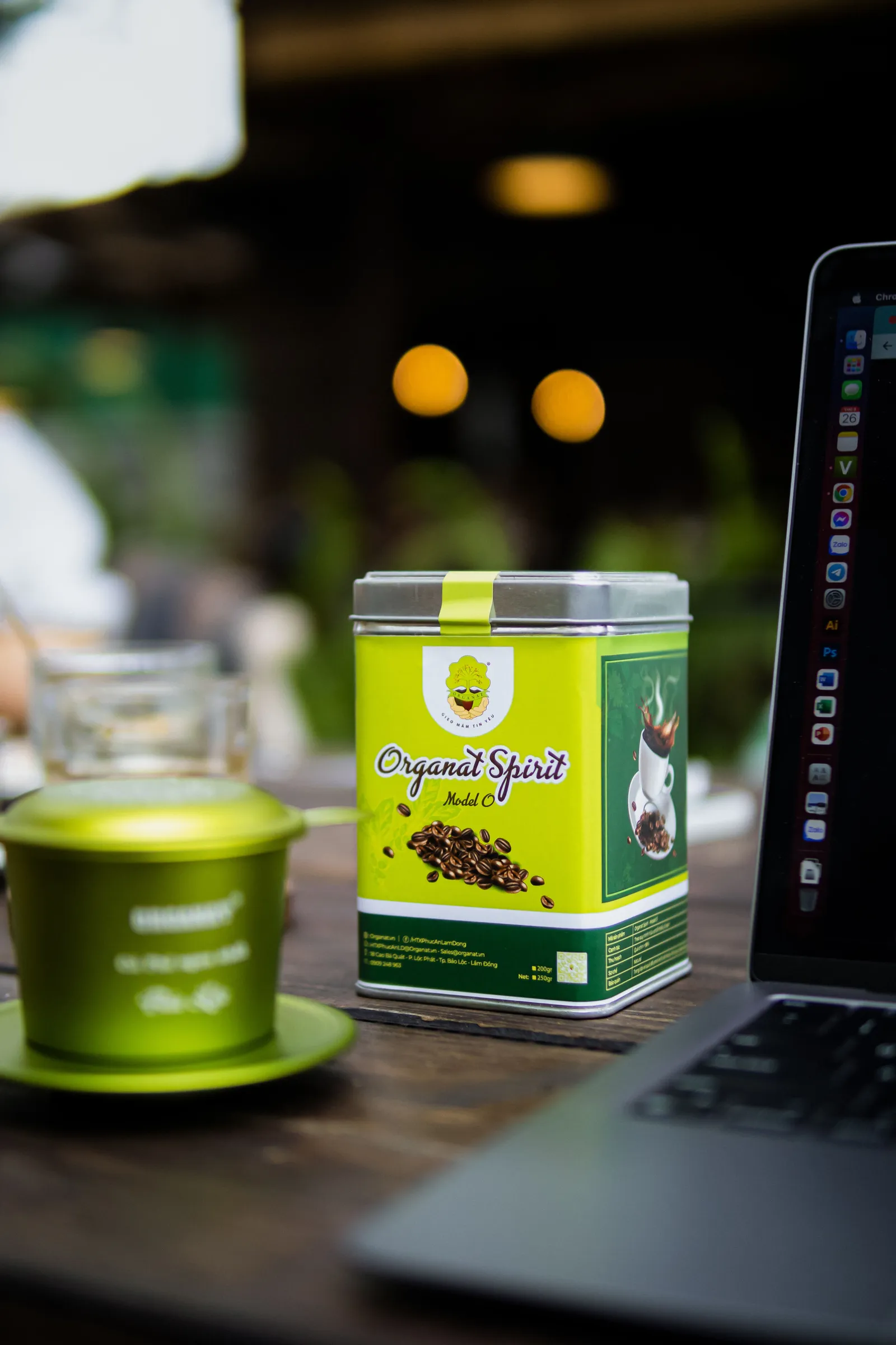قوطی چای سبز سنچا